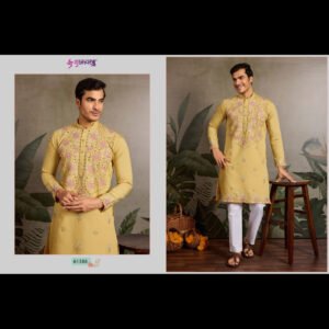 Shubhvastra Viscose Silk Mens Kurta- Size M, L, XL, 2XL Preorder
