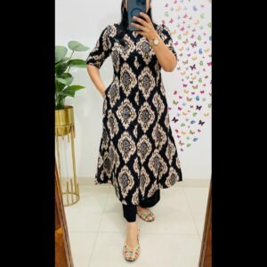 Jaipur Famous Ikkat Print Suit Size S M XL XXL