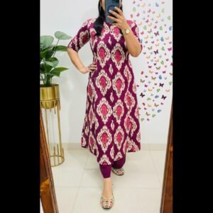 Jaipur Famous Ikkat Print Suit Size S M XL XXL