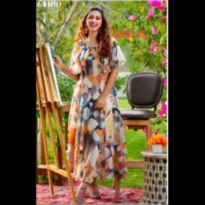 Blooming Grace Gown Size 3xl-Readystock