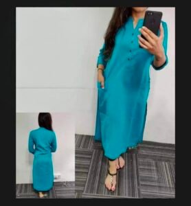 Women Kurta Selfie Pocket Cotton Size M Readystock