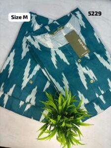 Soft Cotton Kurti Size M (38)