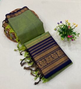 Kanchi Cotton 80 count Saree