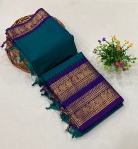 Kanchi Cotton 80 count Saree