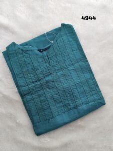 Cotton Kurtis Turquoise Size XXL(44)